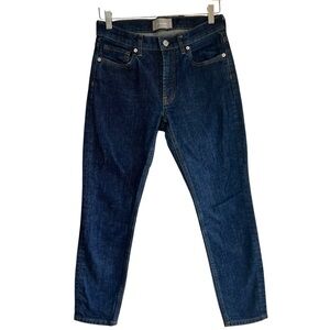 Everlane mid rise slim fit ankle jean in blue denim size 27 excellent condition